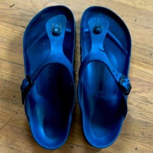 Navy Birkenstock gizeh